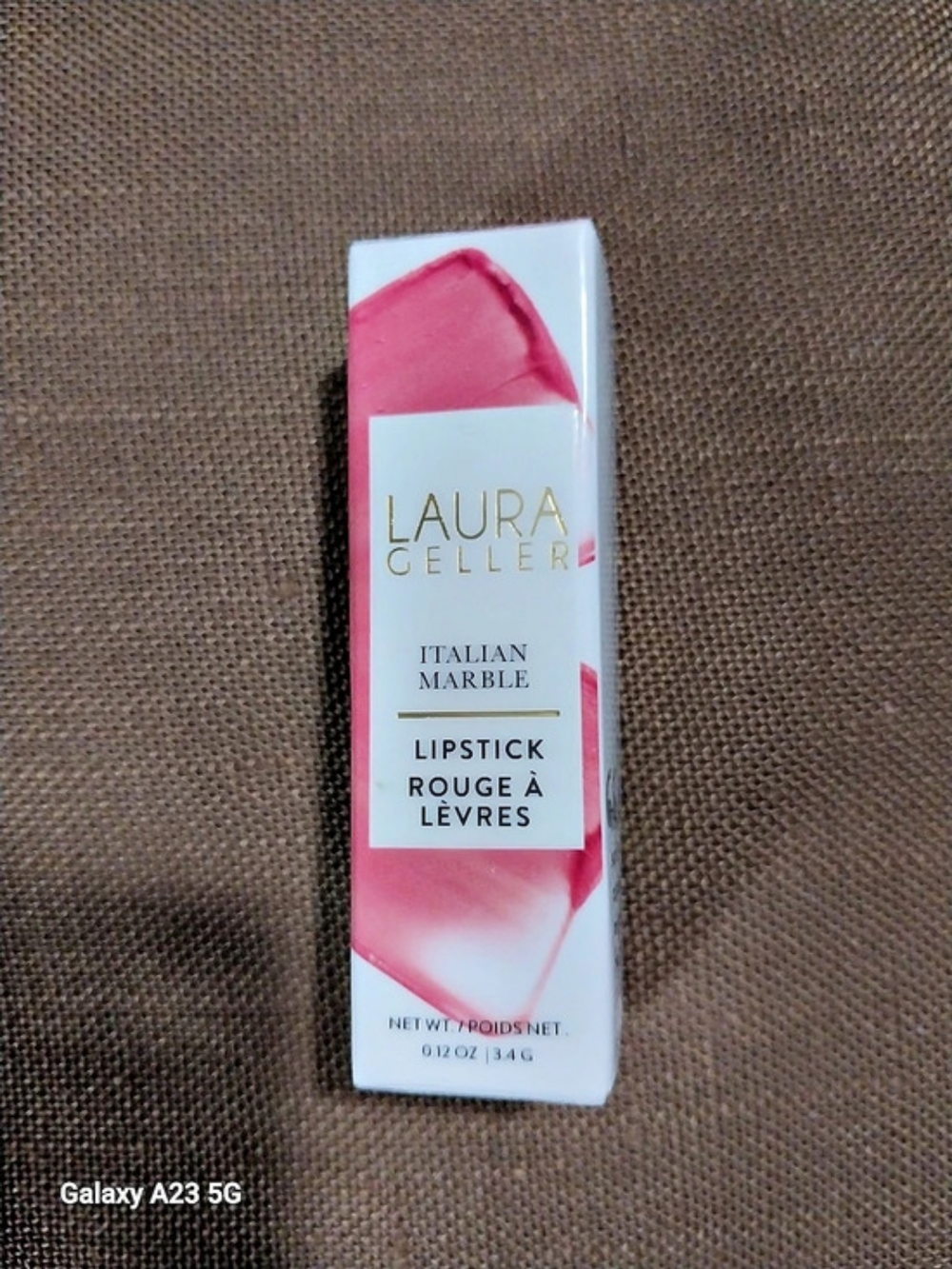 Laura Geller Italian Marble Lipstick Pink NWT
